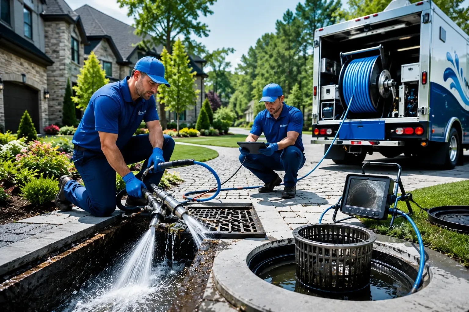 Local outdoor drain cleaning professionals in Ava, OH